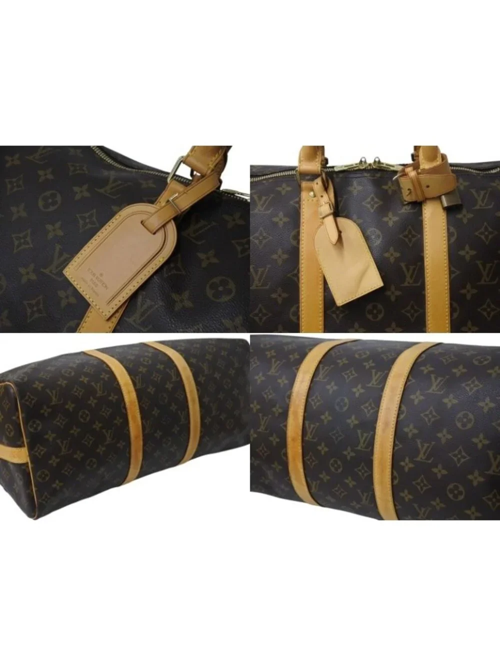Louis Vuitton Keepall Bandouliere 50 Monogram Canvas Boston Bag